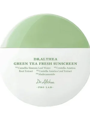 Dr. Althea Green Tea Fresh Sunscreen SPF50+ PA++++ - zklidňující opalovací krém se Zeleným čajem Cenová Bomba