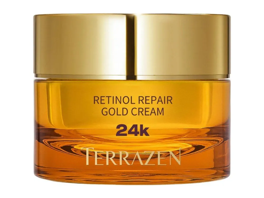 Terrazen Retinol Repair Gold Cream 24k - luxusní protivráskový krém s Multi-retinolem Tovární Cena