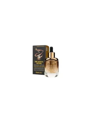 Akce Farm Stay 24K Gold&Peptide Signature Ampoule - luxusní sérum se Zlatem a Peptidy