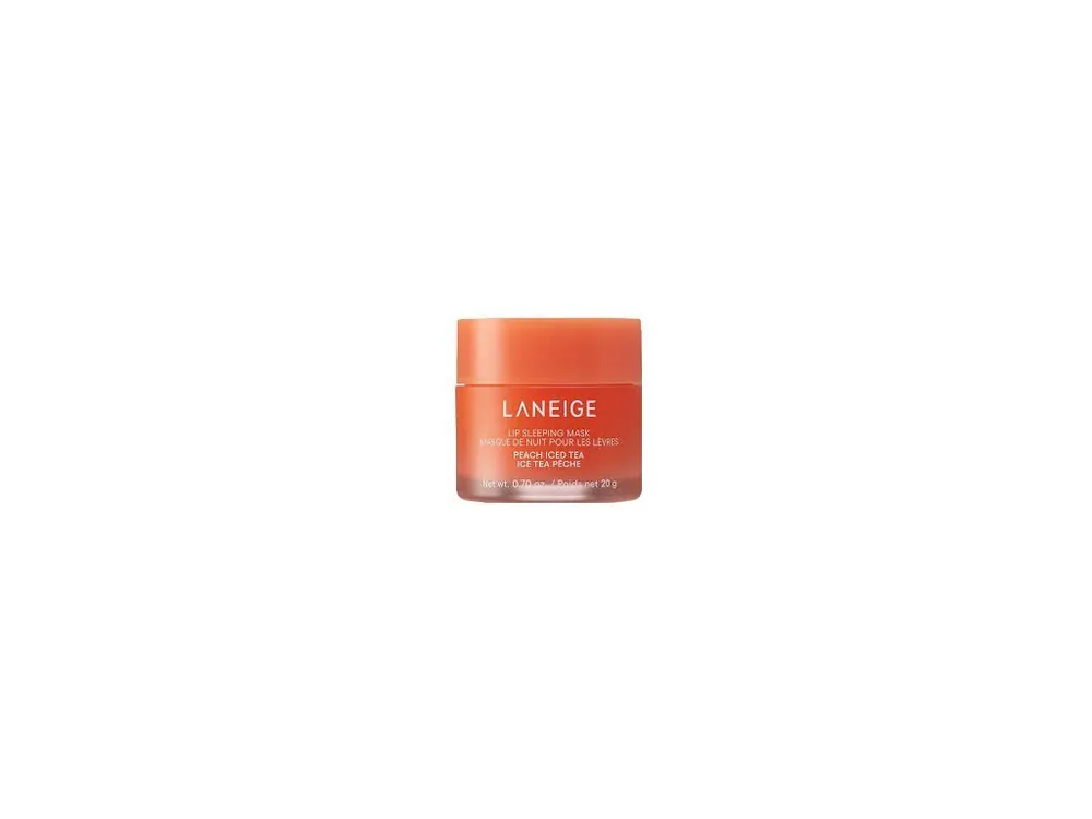 Levný Laneige Lip Sleeping Mask Peach Iced Tea - noční maska na rty Broskev