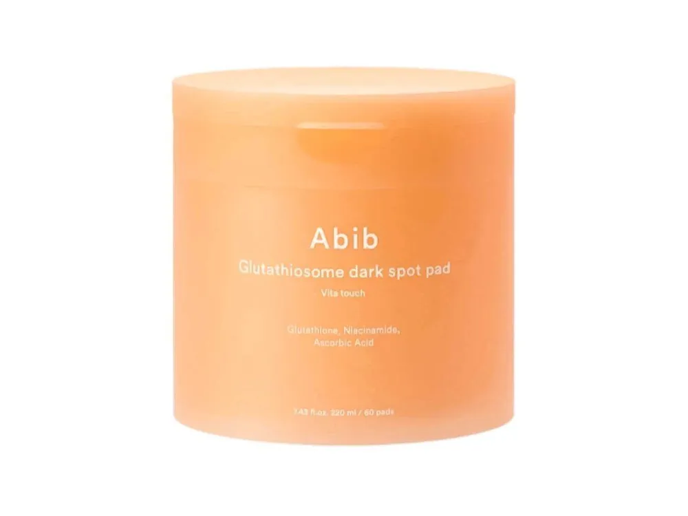 Abib Glutathiosome Dark Spot Pad Vita Touch - Rozjasňující tonerové polštářky Aktuální