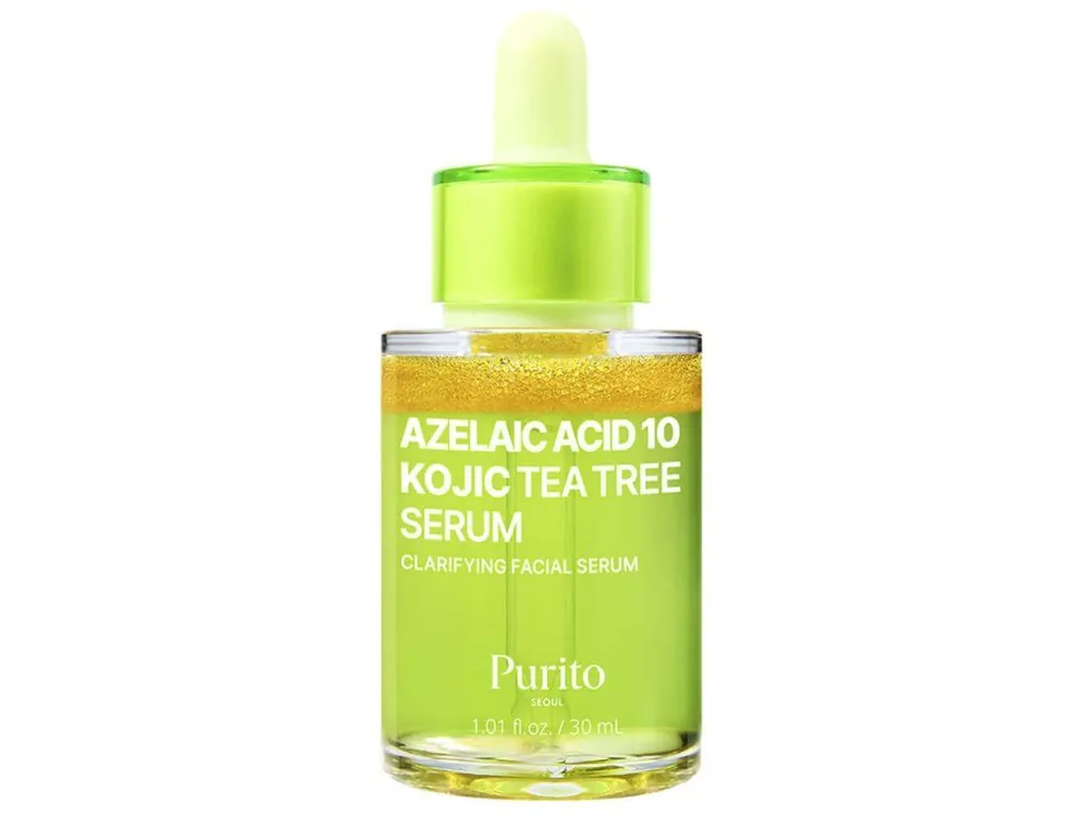 Purito Seoul Azelaic Acid 10 Kojic Tea Tree Serum - Zklidňující sérum s Kyselinou Azealovou a Tea Tree Nakupujte Hned
