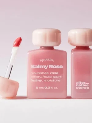 Zlevněný Alternative stereo Lip Potion Balmy RoseNo.6 Rose Hip - hydratační krémový lesk na rty