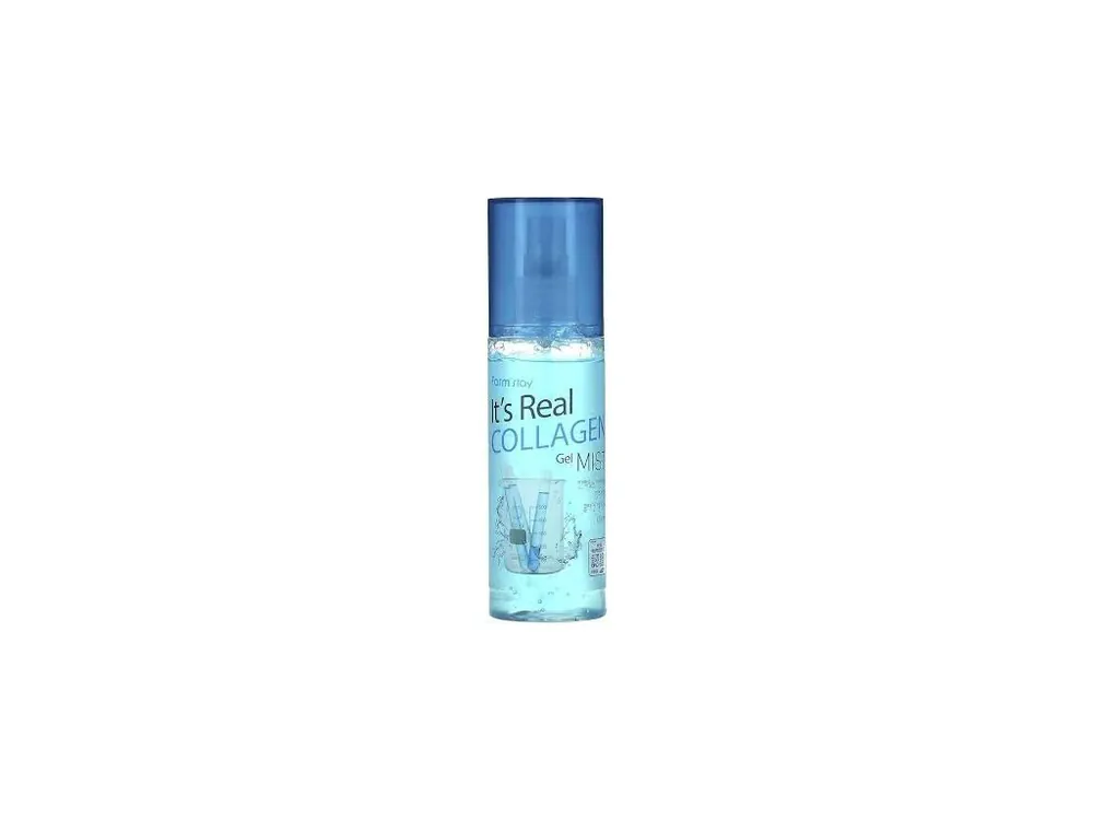 Sleva Farm Stay It´s Real Collagen Gel Mist - hydratační želé mlha na obličej