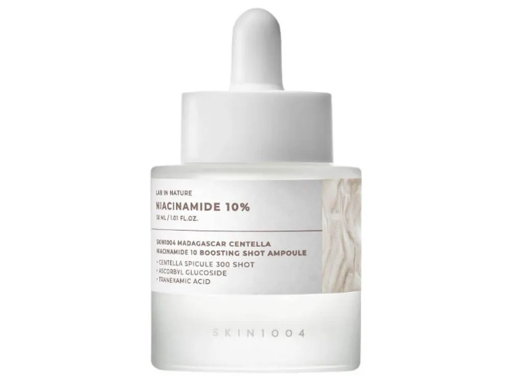 Must-Have Skin 1004 Madagascar Centella Niacinamide 10 Boosting Shot Ampoule - Rozjasňující ampule s Mikrojehličkami a Niaciamidem