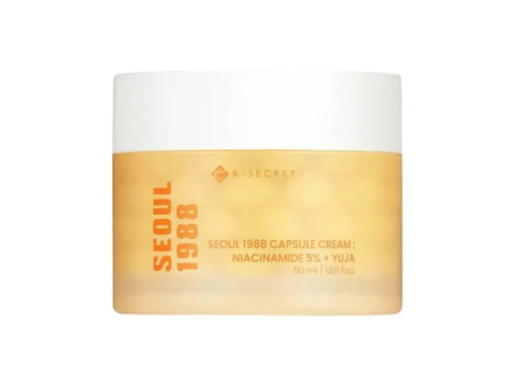 Akční Cena K-Secret Seoul 1988 Capsule cream:Niaciamide 5%+Yuja - rozjasňující kapslový krém s Niaciamidem
