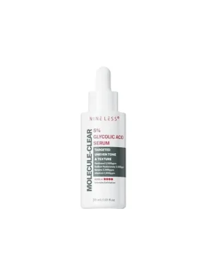 Nine Less Molecule-clear 5% Glycolic Acid serum - Jemné exfoliační sérum s 5% kyselinou glykolovou Odeslání Ihned