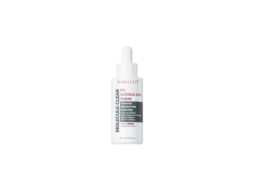 Nine Less Molecule-clear 5% Glycolic Acid serum - Jemné exfoliační sérum s 5% kyselinou glykolovou Odeslání Ihned