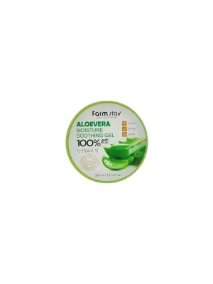 Značkový Farm Stay Aloe Vera Moisture Soothing Gel - Multifunkční gel s Aloe Vera