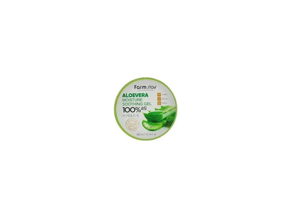 Značkový Farm Stay Aloe Vera Moisture Soothing Gel - Multifunkční gel s Aloe Vera