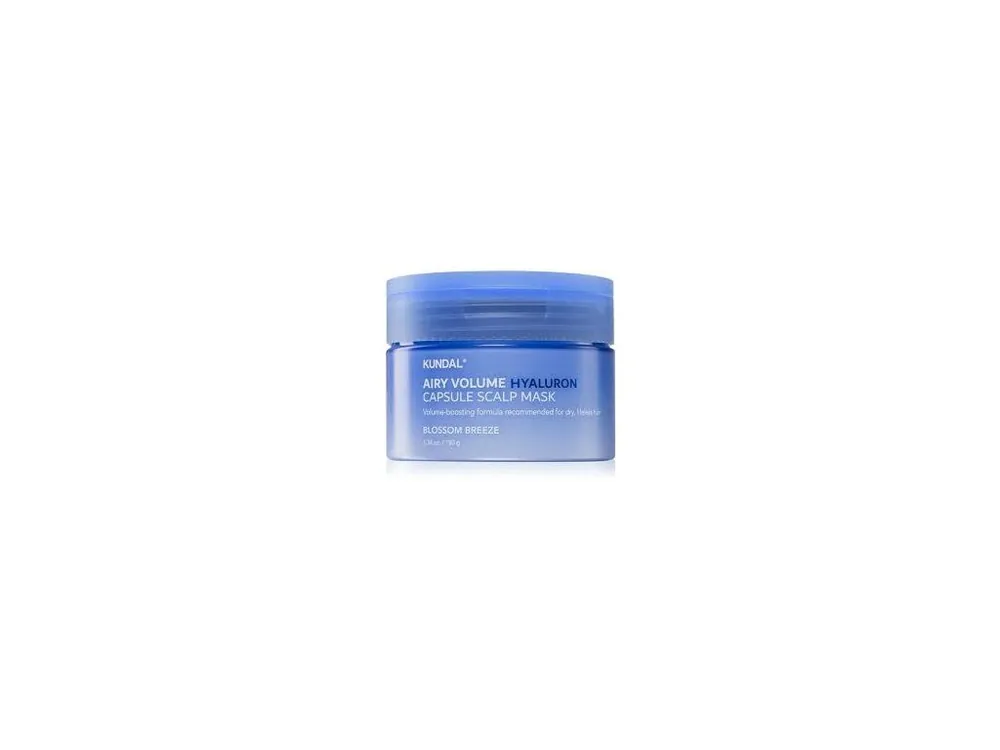 Kundal Airy Volume Hyaluron Capsule Scalp Mask Blossom Breeze - vyživující maska na vlasy s Kyselinou Hyaluronovou Nejlepší Cena