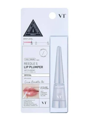 Sezónní Sleva VT Cosmetics Reedle Shot Lip Plumper Crystal - Zvětšující lesk na rty s třpytkami a mikrojehličkami