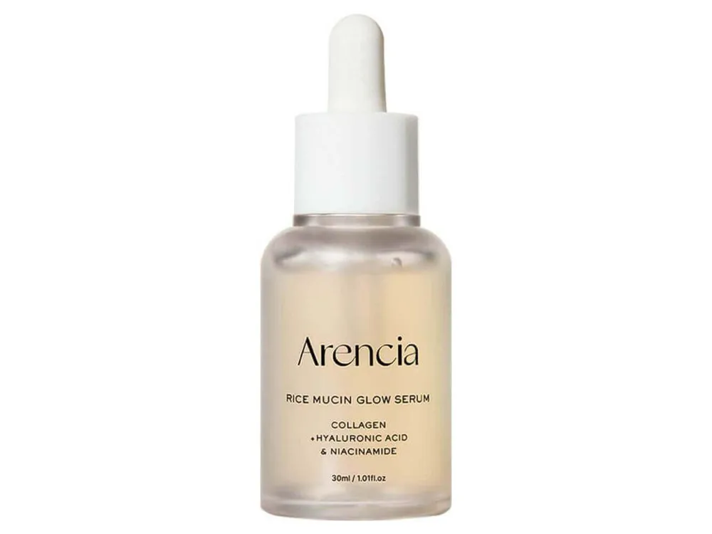 Sleva Arencia Rice Mucin Glow Serum - Zpevňující sérum s Kolagenem a Fermentovanou rýží