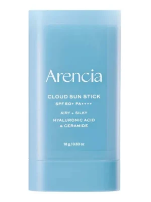 Arencia Cloud Sun Stick SPF50+ PA++++ - Hydratační opalovací tyčinka s Ceramidy Odeslání Ihned