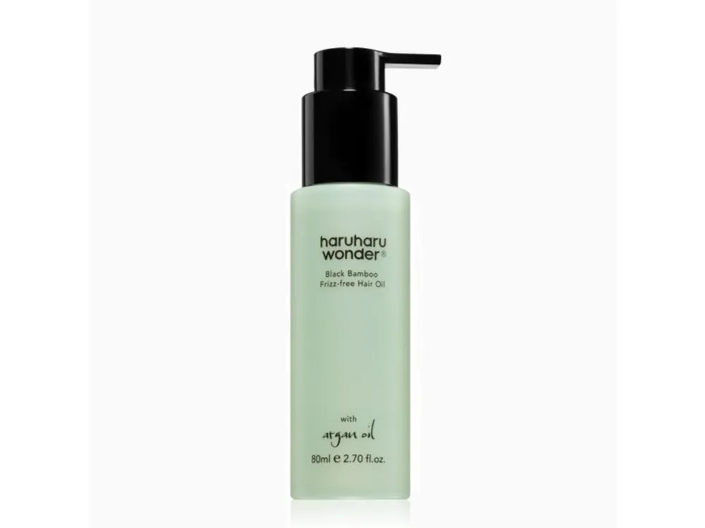 Kup Teď Haruharu Wonder Black Bamboo Frizz-Free Hair Oil - regenerační vlasový olej s Arganovým olejem