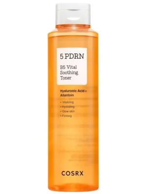Hit Sezóny COSRX 5 PDRN B5 Vital Soothing Toner - Zklidňující Toner s vitamíny a PDRN