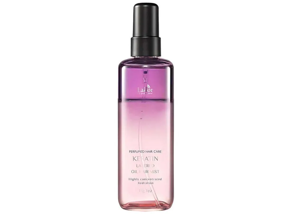 Jen Po Omezenou Doba Lador Keratin Layered Oil Mist Fig Tea - Dvoufázový hydratační olejový sprej na vlasy