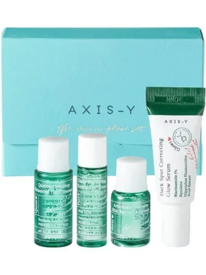 AXIS-Y The Mini Glow Set - Sada mini-produktů pro rozjasnění pleti Nejlepší Volba